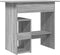 vidaXL - Bureau - 80x45x74 - cm - bewerkt - hout - grijs - sonoma - eikenkleurig