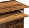 vidaXL - Bureau - 80x45x74 - cm - bewerkt - hout - oud - houtkleurig