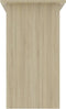 vidaXL - Bureau - 80x45x74 - cm - bewerkt - hout - sonoma - eikenkleurig