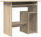 vidaXL - Bureau - 80x45x74 - cm - bewerkt - hout - sonoma - eikenkleurig