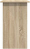 vidaXL - Bureau - 80x45x74 - cm - bewerkt - hout - sonoma - eikenkleurig