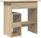 vidaXL - Bureau - 80x45x74 - cm - bewerkt - hout - sonoma - eikenkleurig