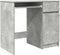 vidaXL - Bureau - 86x49x76 - cm - spaanplaat - betongrijs