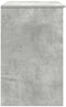 vidaXL - Bureau - 86x49x76 - cm - spaanplaat - betongrijs