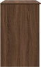 vidaXL - Bureau - 86x49x76 - cm - spaanplaat - bruin - eikenkleurig