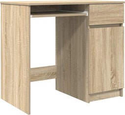 vidaXL - Bureau - 86x49x76 - cm - spaanplaat - sonoma - eikenkleurig