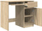 vidaXL - Bureau - 86x49x76 - cm - spaanplaat - sonoma - eikenkleurig