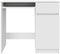 vidaXL - Bureau - 86x49x76 - cm - spaanplaat - wit