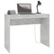 vidaXL - Bureau - 90x40x72 - cm - bewerkt - hout - betongrijs