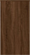 vidaXL - Bureau - 90x40x72 - cm - bewerkt - hout - bruin - eikenkleur