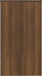 vidaXL - Bureau - 90x40x72 - cm - bewerkt - hout - bruin - eikenkleur