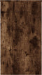 vidaXL - Bureau - 90x40x72 - cm - bewerkt - hout - gerookt - eikenkleurig