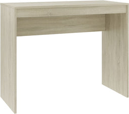 vidaXL - Bureau - 90x40x72 - cm - bewerkt - hout - sonoma - eikenkleurig