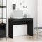 vidaXL - Bureau - 90x40x72 - cm - spaanplaat - zwart - eikenkleurig