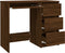 vidaXL - Bureau - 90x45x76 - cm - bewerkt - hout - bruin - eikenkleur