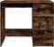 vidaXL - Bureau - 90x45x76 - cm - bewerkt - hout - gerookt - eikenkleurig