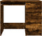vidaXL - Bureau - 90x45x76 - cm - bewerkt - hout - gerookt - eikenkleurig