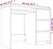 vidaXL - Bureau - 90x45x76 - cm - bewerkt - hout - grijs - sonoma - eikenkleurig