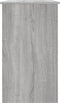 vidaXL - Bureau - 90x45x76 - cm - bewerkt - hout - grijs - sonoma - eikenkleurig