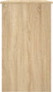 vidaXL - Bureau - 90x45x76 - cm - bewerkt - hout - sonoma - eikenkleurig