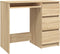 vidaXL - Bureau - 90x45x76 - cm - bewerkt - hout - sonoma - eikenkleurig
