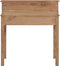 vidaXL - Bureau - 90x50x100 - cm - massief - teakhout