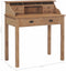 vidaXL - Bureau - 90x50x100 - cm - massief - teakhout
