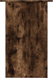 vidaXL - Bureau - 90x50x74 - cm - bewerkt - hout - gerookt - eikenkleurig