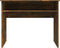 vidaXL - Bureau - 90x50x74 - cm - bewerkt - hout - gerookt - eikenkleurig