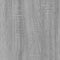 vidaXL - Bureau - 90x50x74 - cm - bewerkt - hout - grijs - sonoma - eikenkleurig