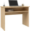 vidaXL - Bureau - 90x50x74 - cm - bewerkt - hout - sonoma - eikenkleurig