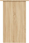 vidaXL - Bureau - 90x50x74 - cm - bewerkt - hout - sonoma - eikenkleurig