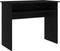 vidaXL - Bureau - 90x50x74 - cm - bewerkt - hout - zwart