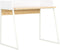 vidaXL - Bureau - 90x60x88 - cm - wit - en - eikenkleurig