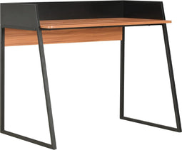 vidaXL - Bureau - 90x60x88 - cm - zwart - en - bruin