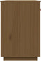 vidaXL - Bureau - 95x50x75 - cm - massief - grenenhout - honingbruin