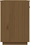 vidaXL - Bureau - 95x50x75 - cm - massief - grenenhout - honingbruin