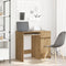 vidaXL - Bureau - ambachtelijk - 86x49x76 - cm - spaanplaat - eikenkleurig