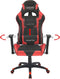 vidaXL - Bureau-/gamestoel - verstelbaar - kunstleer - rood