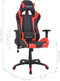vidaXL - Bureau-/gamestoel - verstelbaar - kunstleer - rood
