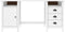 vidaXL - Bureau - Hill - 150x50x74 - cm - massief - grenenhout - wit