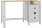 vidaXL - Bureau - Hill - 3 - lades - 120x50x74 - cm - massief - grenenhout