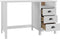 vidaXL - Bureau - Hill - 3 - lades - 120x50x74 - cm - massief - grenenhout