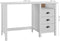 vidaXL - Bureau - Hill - 3 - lades - 120x50x74 - cm - massief - grenenhout