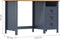 vidaXL - Bureau - Hill - 3 - lades - 120x50x74 - cm - massief - grenenhout - grijs