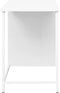 vidaXL - Bureau - industrieel - met - lades - 105x52x75 - cm - staal - wit