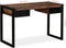 vidaXL - Bureau - met - 2 - lades - 120x50x76 - cm - massief - gerecycled - hout