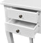 vidaXL - Bureau - met - gebogen - poten - en - 5 - lades - Franse - stijl