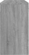 vidaXL - Bureau - met - kast - en - lade - 100x40x73 - cm - bewerkt - hout - grijs - sonoma