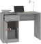 vidaXL - Bureau - met - kast - en - lade - 100x40x73 - cm - bewerkt - hout - grijs - sonoma